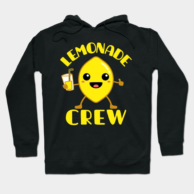 Lemonade Stand Shirt - Lemonade Crew Shirt For Kids Hoodie by redbarron